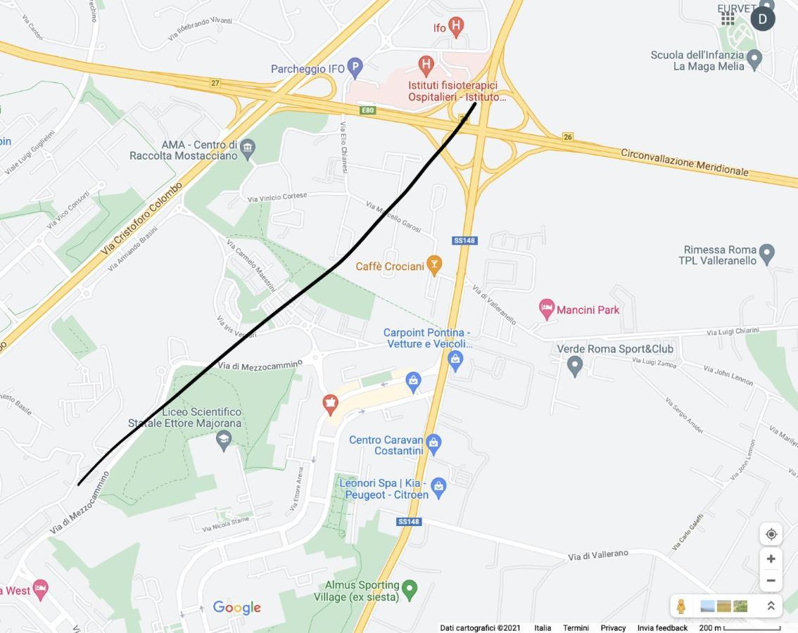 Apartament Attico A Roma Zewnętrze zdjęcie